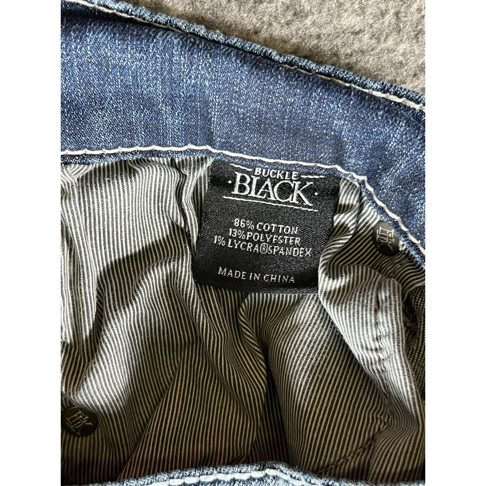 Buckle‎ Black Bootleg Jeans Blue Denim Womens Size 29Rx23 - Picture 12 of 12